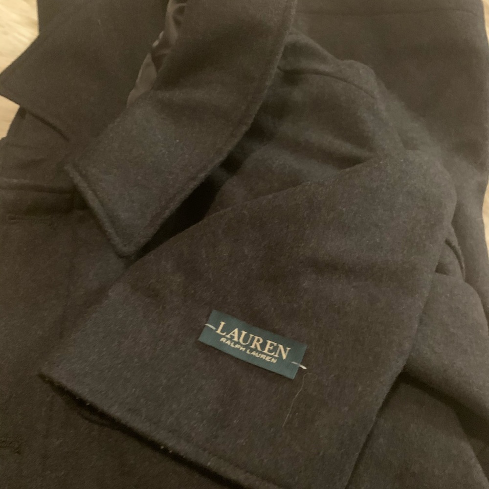 Dark Grey Ralph Lauren Overcoat
